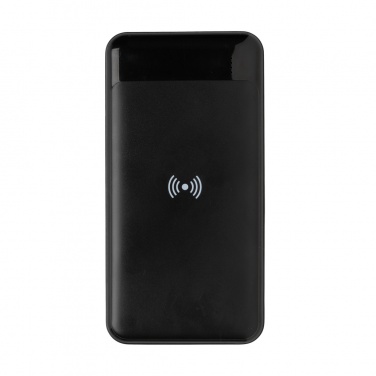 Logotrade promotional gift image of: RCS standard recycled plastic wireless powerbank