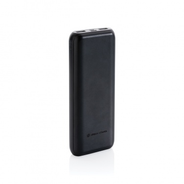 Logo trade business gifts image of: Urban Vitamin Pasadena 20.000 mAh 18W PD powerbank
