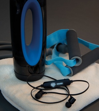 Logo trade promotional giveaways image of: Light up logo wireless earbuds