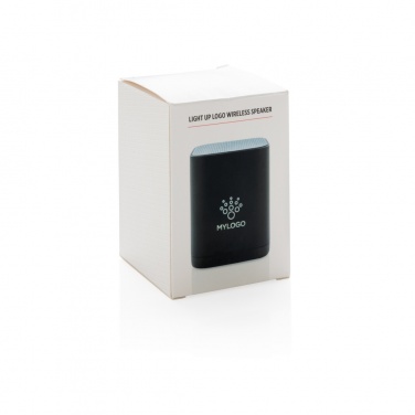 Logotrade advertising product picture of: Light up logo wireless speaker