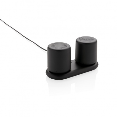 Logo trade promotional items picture of: Double induction charging speaker