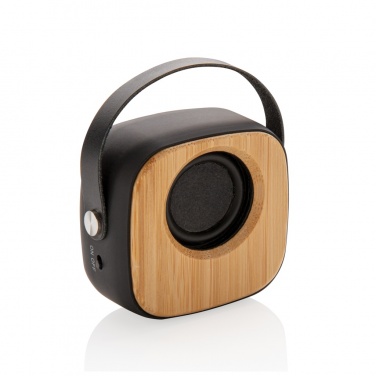 Logotrade promotional merchandise picture of: Bamboo 3W Wireless Fashion Speaker