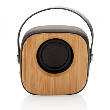Logo trade promotional product photo of: Bamboo 3W Wireless Fashion Speaker