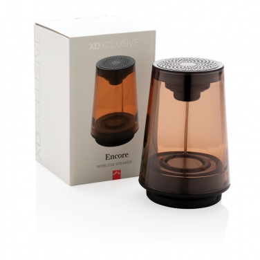 Logo trade promotional gifts image of: Encore 5W wireless speaker
