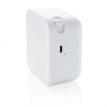 Logo trade promotional gifts image of: 3W antimicrobial wireless speaker