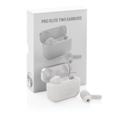Logo trade promotional merchandise photo of: Pro Elite TWS earbuds