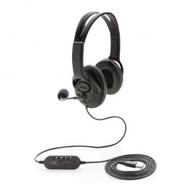Logotrade promotional merchandise picture of: Over ear wired work headset