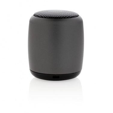 Logo trade corporate gift photo of: Mini aluminium wireless speaker