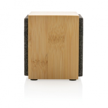 Logotrade business gift image of: Wynn 5W bamboo wireless speaker