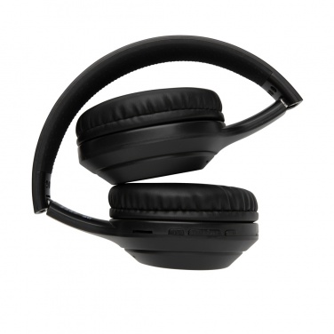 Logo trade advertising product photo of: RCS standard recycled plastic headphone
