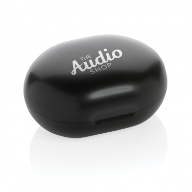 Logotrade promotional product picture of: RCS standard recycled plastic TWS earbuds