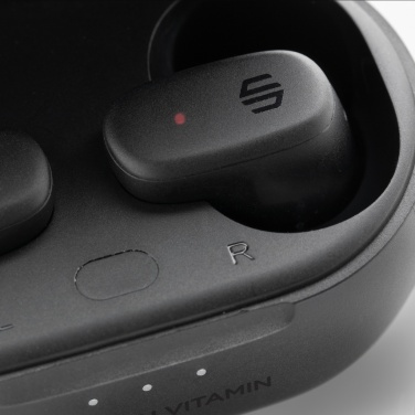 Logotrade promotional merchandise image of: Urban Vitamin Gilroy hybrid ANC and ENC earbuds