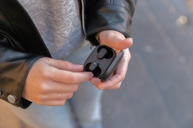 Logo trade promotional gifts picture of: Urban Vitamin Gilroy hybrid ANC and ENC earbuds