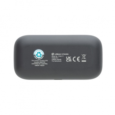 Logotrade corporate gift image of: Urban Vitamin Pacifica RCS rplastic earbuds