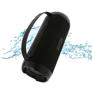 Logotrade promotional gift image of: RCS recycled plastic Soundboom waterproof 6W speaker