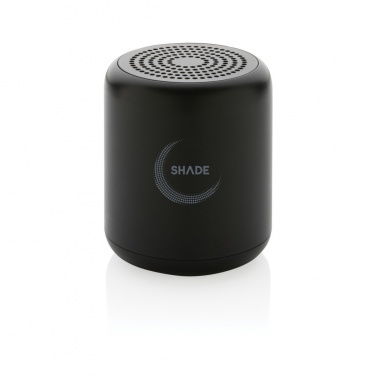 Logo trade promotional gifts image of: RCS certified recycled plastic 5W Wireless speaker