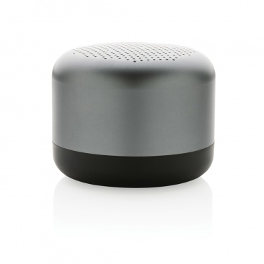 Logo trade promotional gifts image of: Terra RCS recycled aluminium 5W wireless speaker
