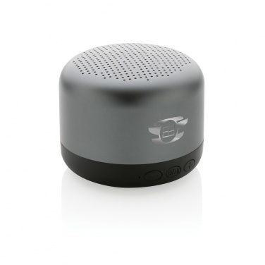Logotrade promotional merchandise image of: Terra RCS recycled aluminium 5W wireless speaker