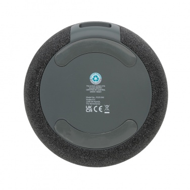 Logo trade promotional items picture of: RCS Rplastic/PET and bamboo 5W speaker