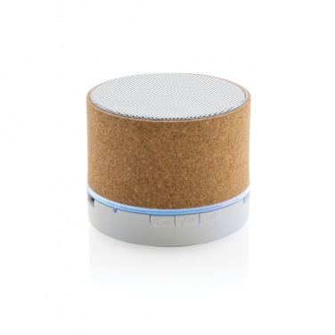 Logo trade promotional items picture of: Cork 3W wireless speaker