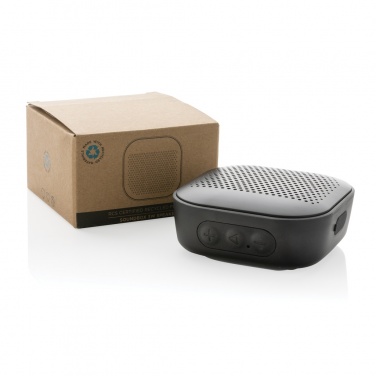 Logo trade promotional products image of: RCS recycled plastic Soundbox 3W speaker