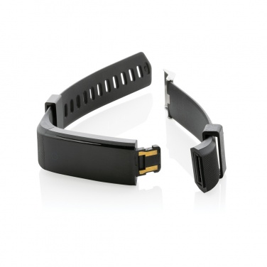 Logo trade promotional giveaways image of: RCS recycled TPU Sense Fit with heart rate monitor