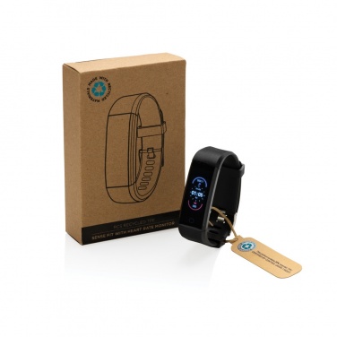 Logo trade promotional items picture of: RCS recycled TPU Sense Fit with heart rate monitor
