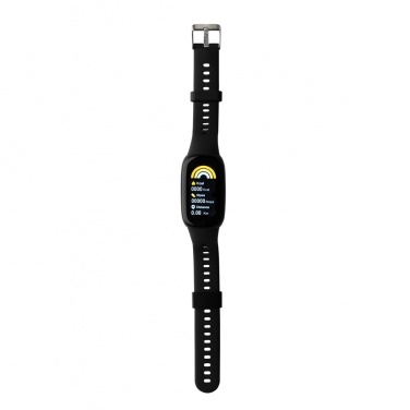Logotrade promotional product image of: RCS recycled TPU  activity watch 1.47'' screen with HR