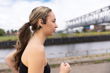 Logotrade promotional giveaway image of: Urban Vitamin Glendale RCS rplastic air conductive headphone