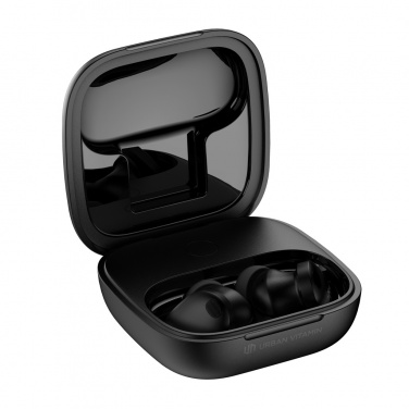 Logotrade corporate gift image of: Lakewood RCS recycled and repairable wireless earbuds