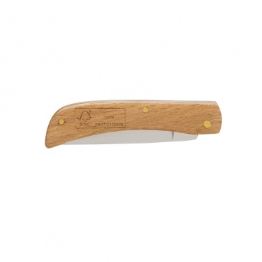 Logo trade business gift photo of: Wooden knife