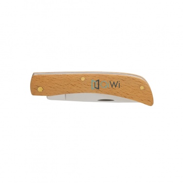 Logo trade business gift photo of: Wooden knife
