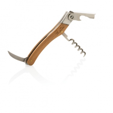 Logotrade promotional giveaway image of: Wooden Corkscrew