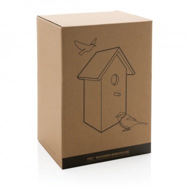 Logotrade promotional gift image of: Wooden birdhouse