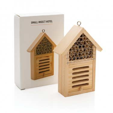Logo trade promotional giveaway photo of: Small insect hotel