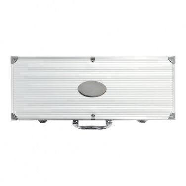 Logotrade corporate gift image of: 12 pcs barbecue set in aluminium box