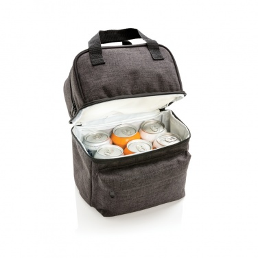 Logotrade promotional merchandise image of: Cooler bag with 2 insulated compartments