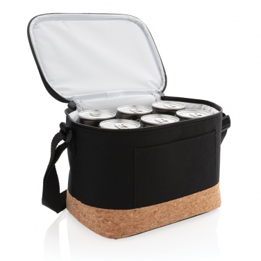 Logo trade promotional items picture of: Two tone cooler bag with cork detail