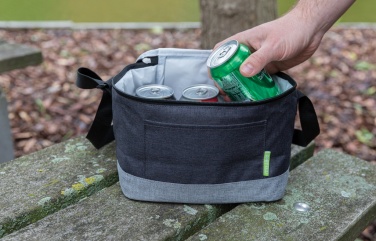 Logo trade advertising product photo of: Duo colour RPET cooler bag