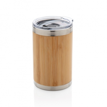 Logotrade promotional product image of: Bamboo coffee to go tumbler