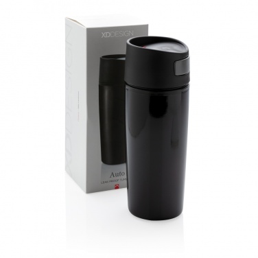 Logo trade promotional giveaway photo of: Auto leak proof tumbler