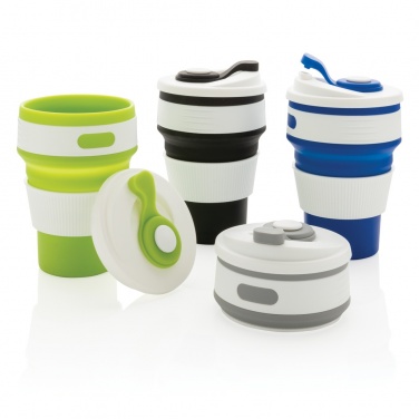 Logotrade promotional giveaway picture of: Foldable silicone cup