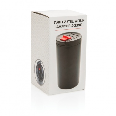 Logotrade promotional giveaways photo of: Double wall vacuum leakproof lock mug 300ml
