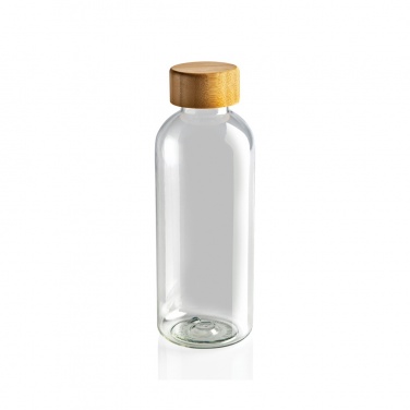 Logotrade corporate gift image of: RCS RPET bottle with bamboo lid