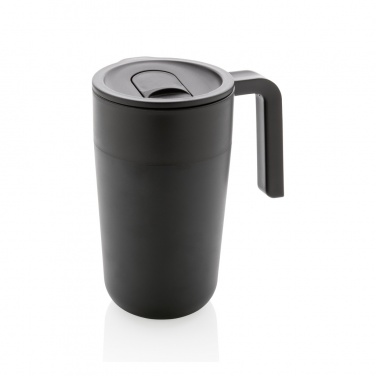 Logo trade promotional item photo of: GRS Recycled PP and SS mug with handle