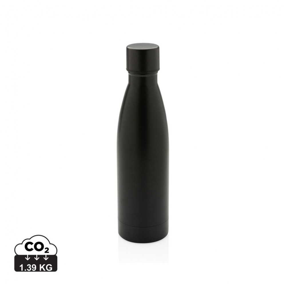 Logotrade promotional giveaways photo of: RCS Recycled stainless steel solid vacuum bottle
