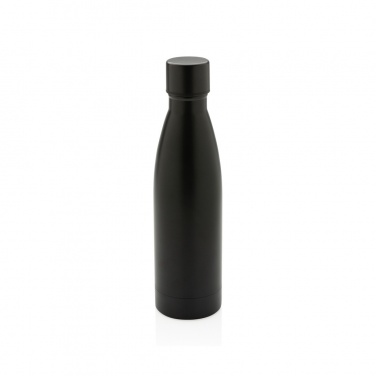 Logo trade promotional gifts picture of: RCS Recycled stainless steel solid vacuum bottle