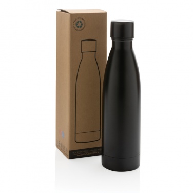 Logo trade corporate gift photo of: RCS Recycled stainless steel solid vacuum bottle