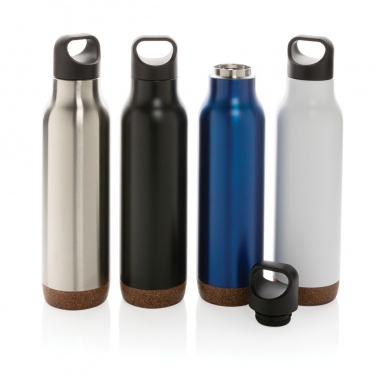 Logo trade promotional gifts picture of: Cork leakproof vacuum flask