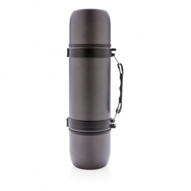 Logo trade promotional products image of: Vacuum flask with 2 cups